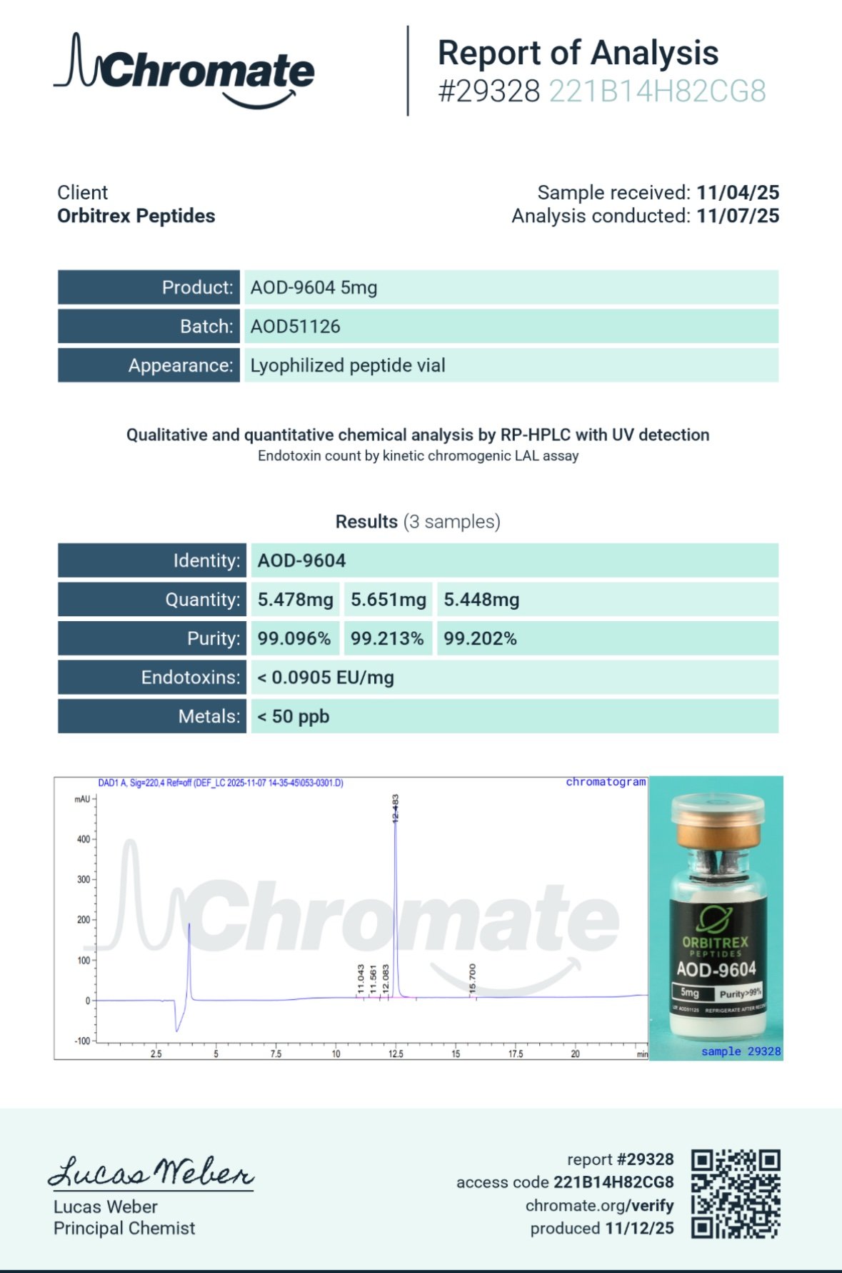 AOD-9604 5mg - Image 2
