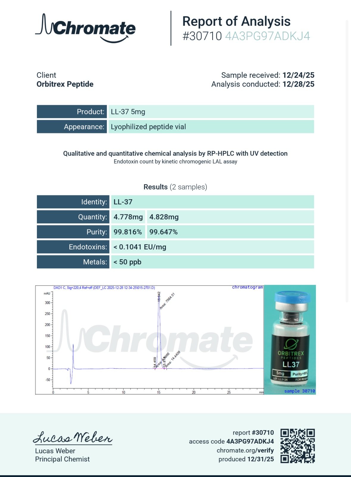 LL-37 5mg - Image 2
